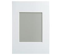 Walther Design Passe-Partouts Blanc Polaire pour Cadre Dimensions : 18 x 24 cm, Taille de l’image : 13 x 18 cm Passepartouts PA825S