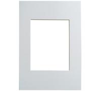 walther design Passe-Partouts Blanc Polaire pour Cadre Taille : 50 x 70 cm, Taille de l’Image : 40 x 50 cm Passepartouts PA070S