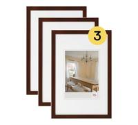 walther design Peppers Cadre Photo, Noyer, 13 x 18 cm