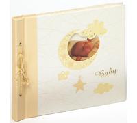 Walther Design Photo Album Crème Baby avec Couverture découpée et gaufrée, Baby Bambini UK-114