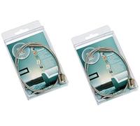 Walther Design Photo Corde Argent 1,5 M en Métal Double Pack, MD150SD