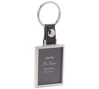 Walther Design Porte-clés Noir 3,5 x 4,5 cm en métal Deluxe MR-199-B