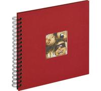 walther+ design SA-108-R Album photos à spirales (l x H) 26 cm x 25 cm rouge 40 pages