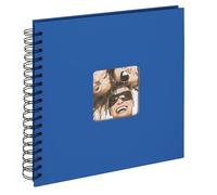 walther design - SA-108-Z - Fun, Album Photo à Spirale, Bleu Roi, 26 x 25 cm