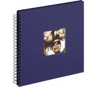 walther+ design SA-110-L Album photos à spirales (l x H) 30 cm x 30 cm bleu 50 pages