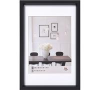 walther design Steel Style cadre photo plastique 18x24 cm NOIR ES824B