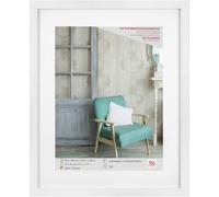 walther design Stockholm 3D cadre photo en bois 40x50 cm BLANC avec verre artistique EA450W