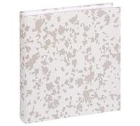 walther design Terrazzo FA-298-1 Album Photo, Blanc (Stone White), 30 x 30 cm