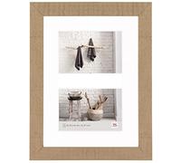 Walther Design Walther Cadre Photo Design Beige 2X 10x15 cm galerie avec Passe-Partout, Cadre en Bois Home HO215C
