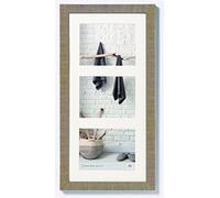 Walther Design Walther Cadre Photo Design Beige 3X 13x18 cm galerie avec Passe-Partout, Home Cadre en Bois HO338C