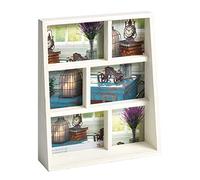 walther design Walther Cadre Photo Design Blanc 3X 10x15 et 3X 10x10 cm Cadre galerie Rustic SM666W