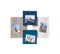walther design La Casa Cadre de galerie bleu, pour 4 photos YO481L