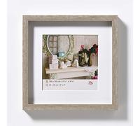 walther design Walther Cadre Photo Design Gris 30 x 30 cm avec Passe-Partout, Stockholm Cadre en Bois EA339D
