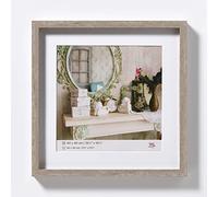 walther design walther cadre photo design gris 40 x 40 cm avec passe-partout, Stockholm cadre en bois EA444D