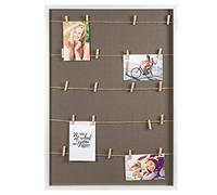 walther design walther cadre photo design MDF 50 x 70 cm avec 9 clips en bois XR070D