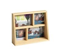 walther design walther cadre photo design naturel 2X 10x15 et 2X 10x10 cm cadre galerie Rustic SM444H