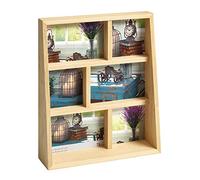 walther design walther cadre photo design naturel 3X 10x15 et 3X 10x10 cm Cadre galerie Rustic SM666H