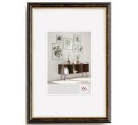 Walther Design Walther Cadre Photo Design Noyer 30 x 40 cm avec Bord intérieur doré, Cadre Design Smell JD040N