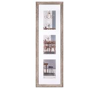 walther design walther cadre photo design noyer 3X 13x18 cm galerie avec passe-partout, cadre en bois Fiorito EF338VN