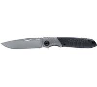 Walther Every Day Knife 5.0775 Couteau de travail avec étui, avec clip noir, argent