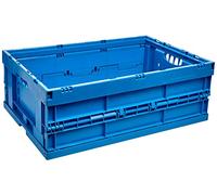 Walther Faltsysteme 04640221EB Boîte pliante 41 l Bleu 60 x 40 x 22 cm, Gris