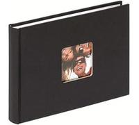 Walther Album Photo Design Noir 22 x 16 cm avec découpe de Couverture, Fun FA-207-B