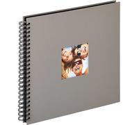 Walther Fun gris 30x30 50 pages noir spiralé SA110X