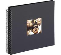 Album photo WALTHER DESIGN traditionnel FUN - 50 pages noires - 200 photos - Couverture Noire 30x30cm + fenêtre