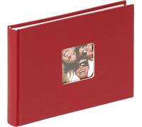 Walther FA-207-R Album photo"Fun" comprenant 40 pages blanches, Rouge 22 x 16 cm Rouge G