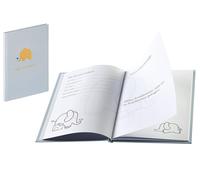 WALTHER Journal intime Baby Animal 20x28cm bleu