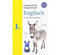 Walther, L Langenscheidt Kurzgrammatik Englisch Book NEUF