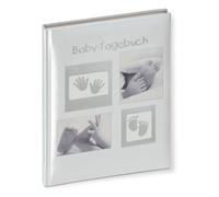 Walther Design Journal Blanc avec gaufrage, Baby Little Foot TB-172 (Texte Allemand)