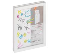Walther, MB130W, Artist Explorer cadre en bois, 21x29,7 cm avec verre artistique, blanc