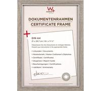 walther design Cadre photo DIN A4 21x29,7 cm Gris, Hygge Cadre en bois, NC130D