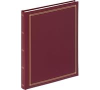 Walther Monza rouge 26x30 30 pages albums autocollants. SK124R