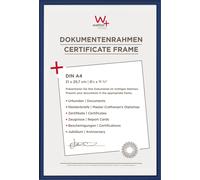 Walther New Lifestyle Kst. 21x30 BLAU KV130L