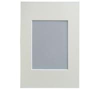 Walther passe-partout coupe en biais 15x20 cm 10x15 cm crème sans acide 1,4 mm