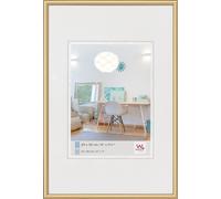walther design Cadre Photo doré 18 x 24 cm Nouveau Cadre en Plastique Lifestyle KV824G