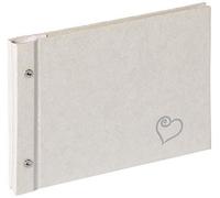 Walther Sbl-210-W Vis Album Lié Sinfonia Wedding Forever Couvrir Avec La Structure, 26, 5 X 19 Cm, Blanc