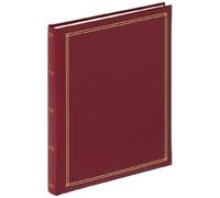Walther Design - Album photo Monza SK-124-R - Auto-adhésif, similicuir gaufré - Rouge