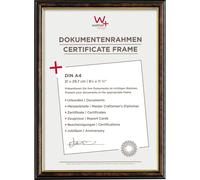 walther design Cadre photo walther design noyer 21 x 29,7 cm (DIN A4) avec bord intérieur doré, cadre design Smell JD130N