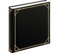Walther Design Album photo noir 30 x 30 cm simili cuir avec gaufrage, album standard MX-200-B