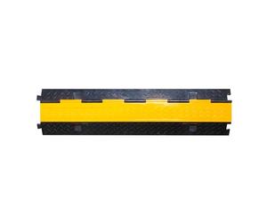Walther Werke Serre-câble 39870020 - Caoutchouc noir et jaune - Nombre de canaux : 2 1000 mm - Contenu : 1 m