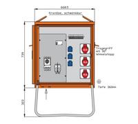 walther_werke Walther Werke Armoire de distribution 22 kVA WV0270R1 Quantité:1