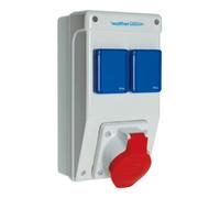 walther_werke Walther Werke Combinaison de prises en plastique, boîtier mural 6570105 Quantité:1