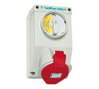 Walther-Werke Prise murale femelle CEE AT130 32 A 5 pôles 400 V 1 pc