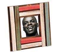 Walther, YK010M, portrait en iroko, 10x10 cm