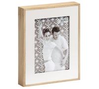 Walther, YP520W,Double cadre pour portrait, 15x20 cm, naturel/blanc