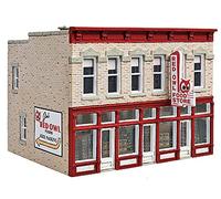 Walthers Cornerstone 1/87 ho : Magasin d'alimentation -Jim's Red Owl - Kit