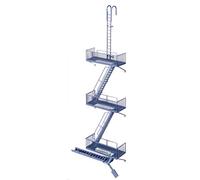 Walthers Cornerstone 533729 Escalier de feu Kit de modélisation